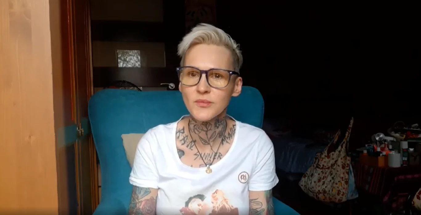 Screen z Instagrama Agnieszki Chylińskiej