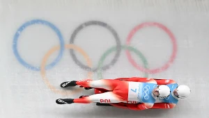 Pekin 2022. Saneczkarstwo. Wojciech Chmielewski i Jakub Kowalewski