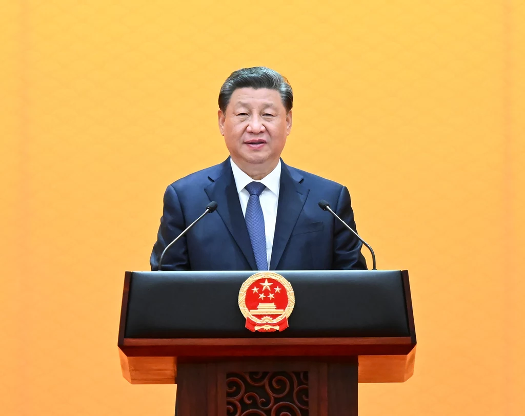 Prezydent Chińskiej Republiki Ludowej Xi Jinping.