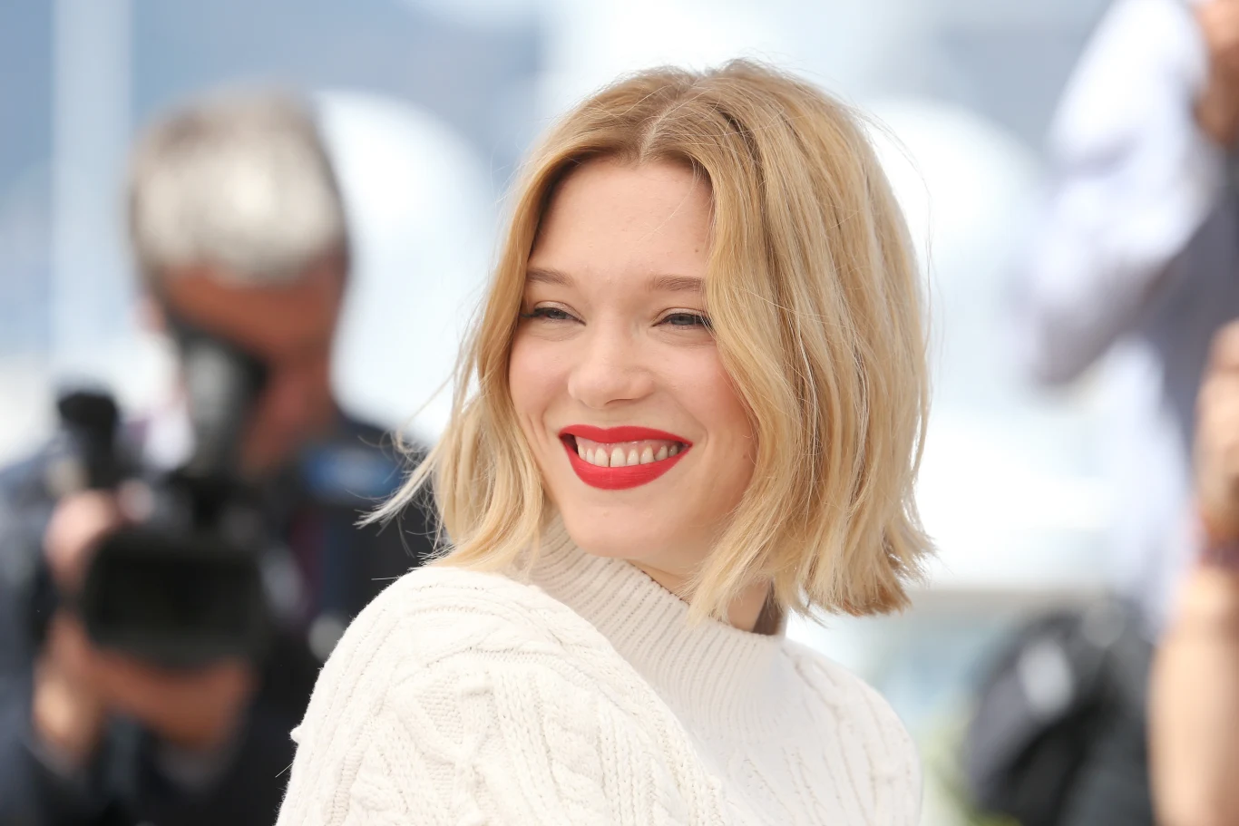 Lea Seydoux na festiwalu w Cannes Lea Seydoux na festiwalu w Cannes