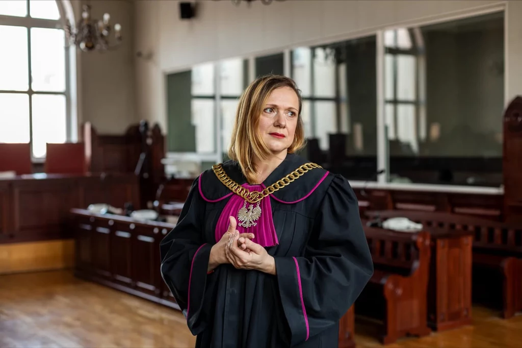 Sędzia Joanna Hetnarowicz-Sikora (Źródło: Twitter/IUSTITIA Stowarzyszenie Sędziów Polskich) Sędzia Joanna Hetnarowicz-Sikora (Źródło: Twitter/IUSTITIA Stowarzyszenie Sędziów Polskich)