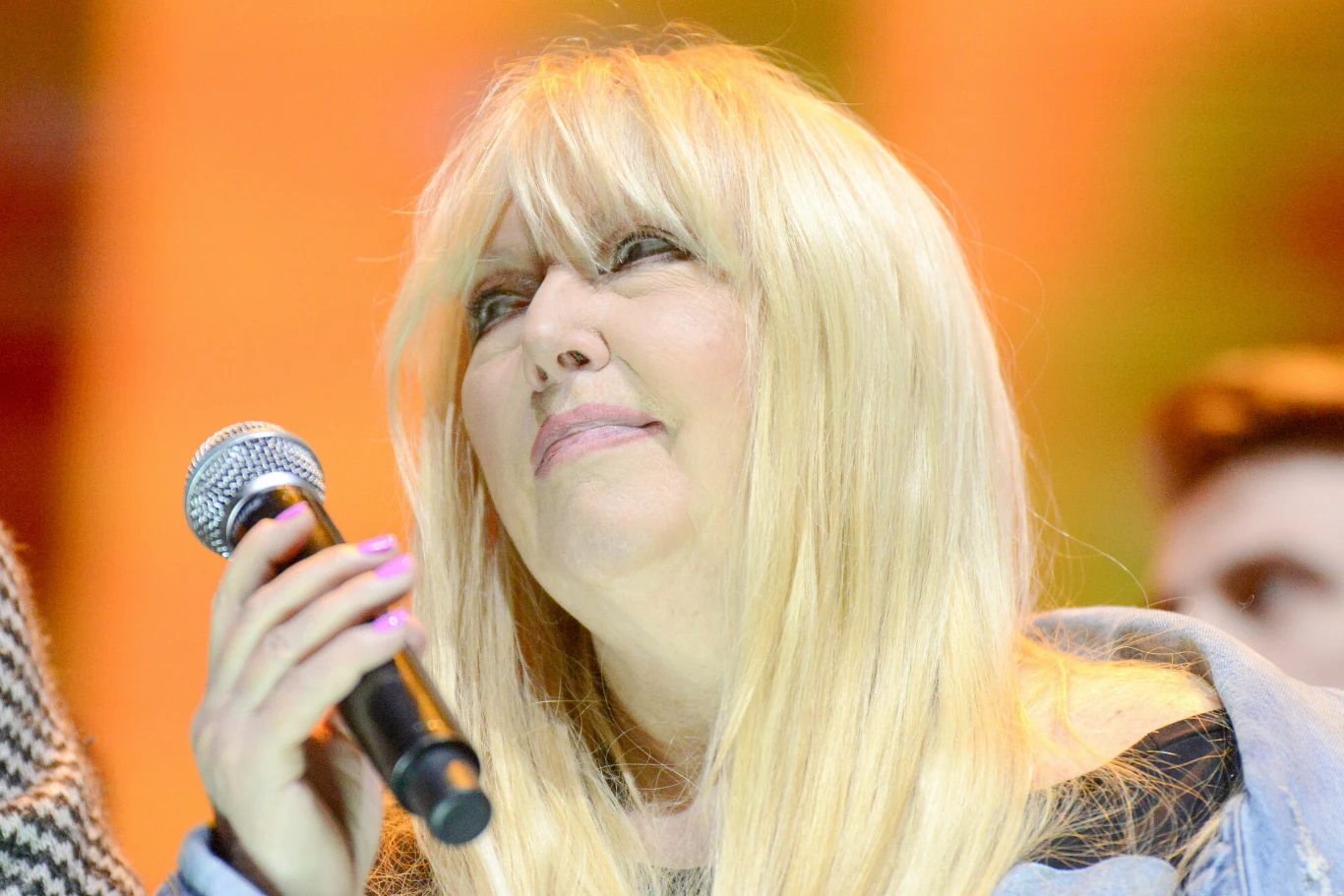 Maryla Rodowicz bez makijażu na koncercie "Artyści Przeciw Nienawiści", Łódź, 2019 Maryla Rodowicz bez makijażu na koncercie "Artyści Przeciw Nienawiści", Łódź, 2019