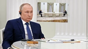 Władimir Putin i Emmanuel Macrone