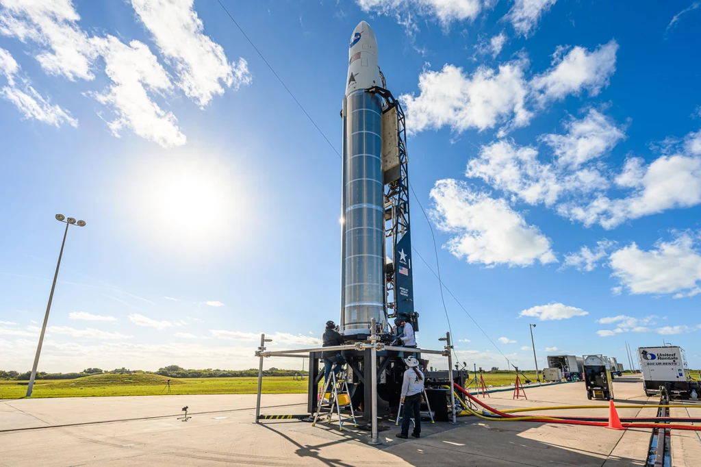 Rakieta Astra szykuje się do startu z misją NASA 