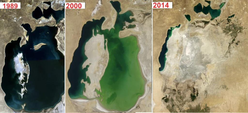 Jezioro Aralskie znika z dnia na dzień