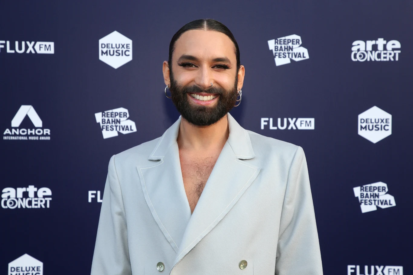 Conchita Wurst podczas Anchor Award 2021 (Reeperbahn Festival)