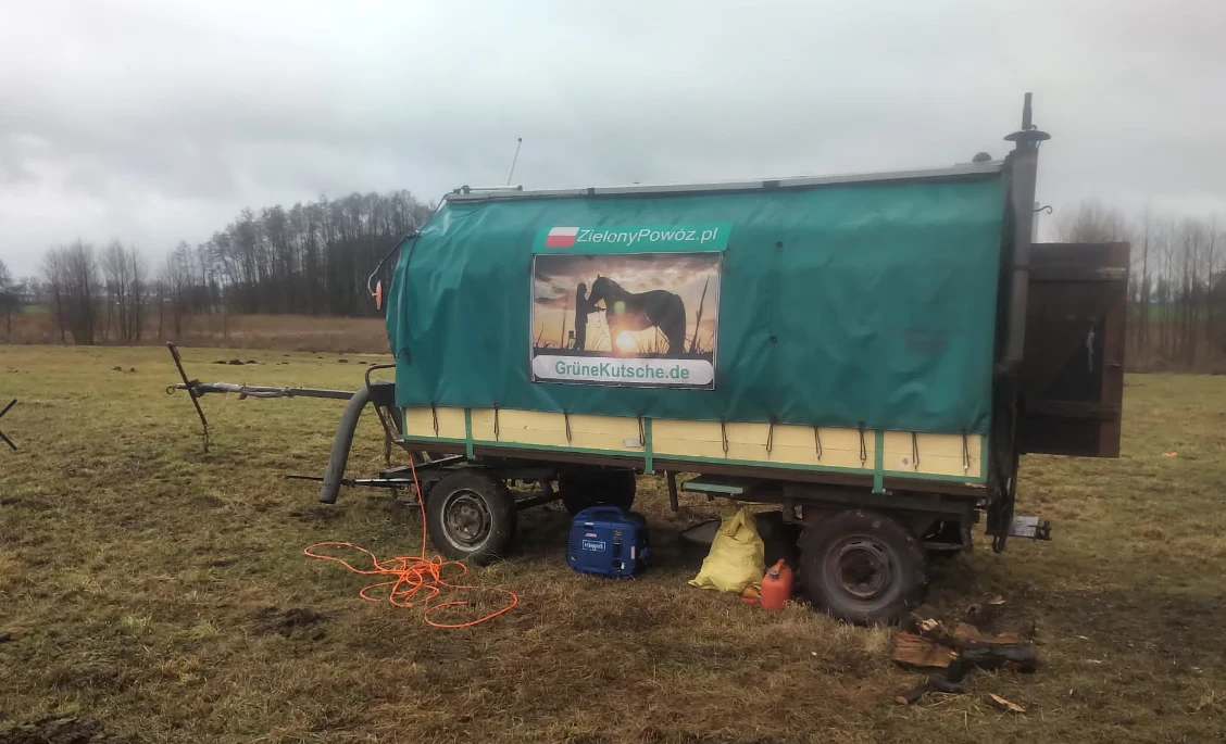 Miejsca podróży rodzina dopasowuje do możliwości zwierząt