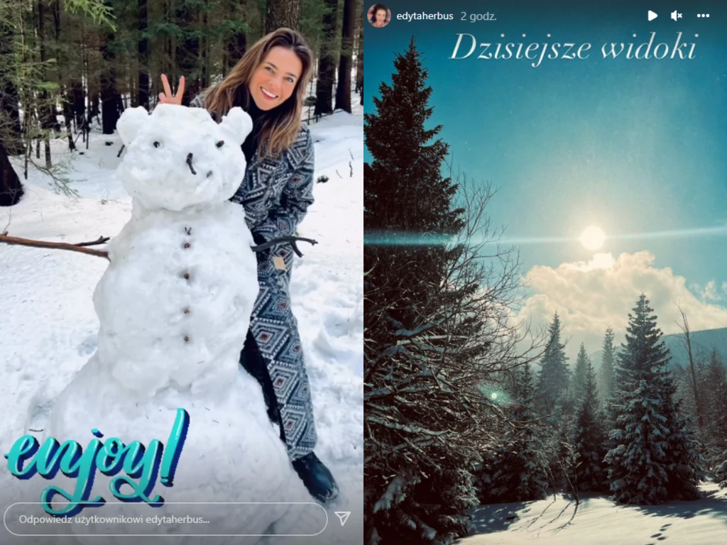 Edyta Herbuś w Karpaczu Edyta Herbuś w Karpaczu