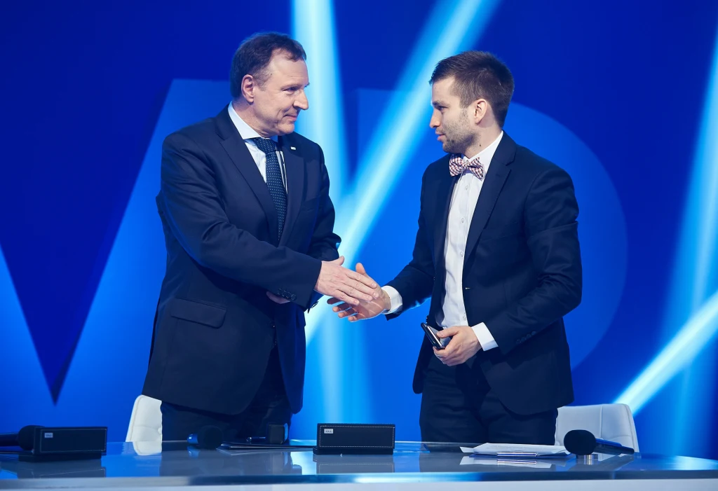 Jacek Kurski i Marek Szkolnikowski Jacek Kurski i Marek Szkolnikowski