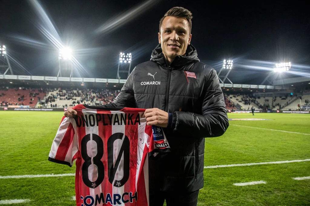 Jewhen Konoplanka nowym piłkarzem Cracovii Jewhen Konoplanka nowym piłkarzem Cracovii