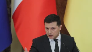 Prezydent Ukrainy Wołodymyr Zełenski