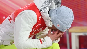 Pekin 2022. Kamil Stoch po konkursie na dużej skoczni