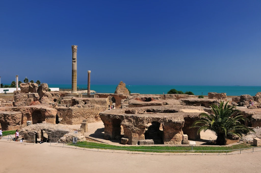 Termy Antoniusza w Kartaginie, Tunezja (zdjęcie ilustracyjne).