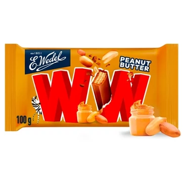 E.Wedel WW Mleczna czekolada & Peanut Butter 47 g - 2