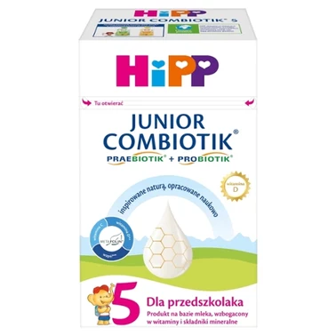 HiPP Junior Combiotik 5 Produkt na bazie mleka dla przedszkolaka 550 g - 0