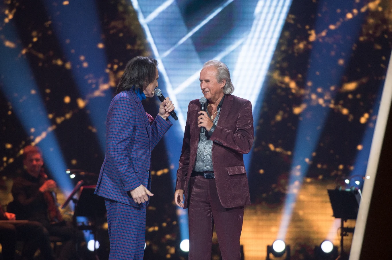 Witold Paszt i Krzysztof Prusik w programie "The Voice Senior" Witold Paszt i Krzysztof Prusik w programie "The Voice Senior"