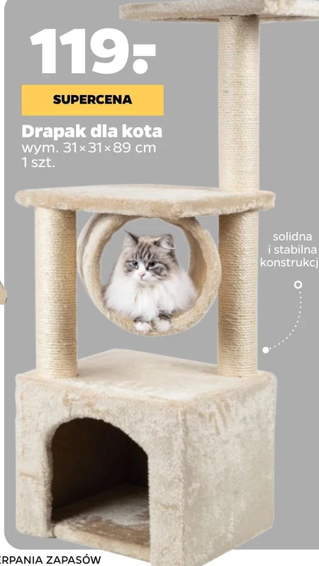 Drapak dla kota