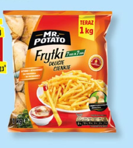 Frytki Mr. Potato - promocja Biedronka - Ding.pl