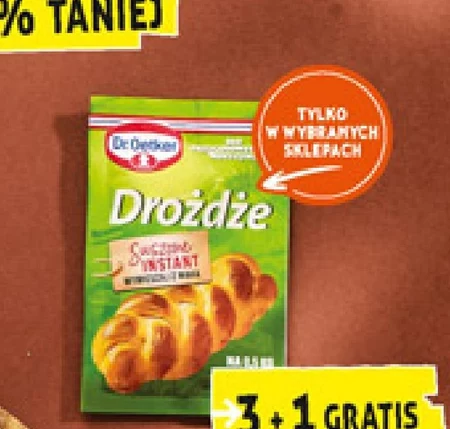 Dr. Oetker Drożdże suszone instant 7 g