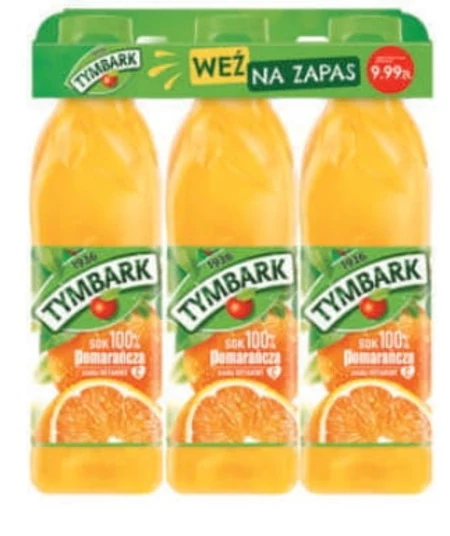 Tymbark Vitamini Sok polska marchew + malina jabłko 1 l