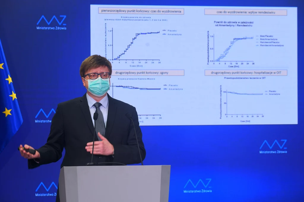 Prof. Adam Barczyk zaprezentował wyniki badań nad amantadyną Prof. Adam Barczyk zaprezentował wyniki badań nad amantadyną