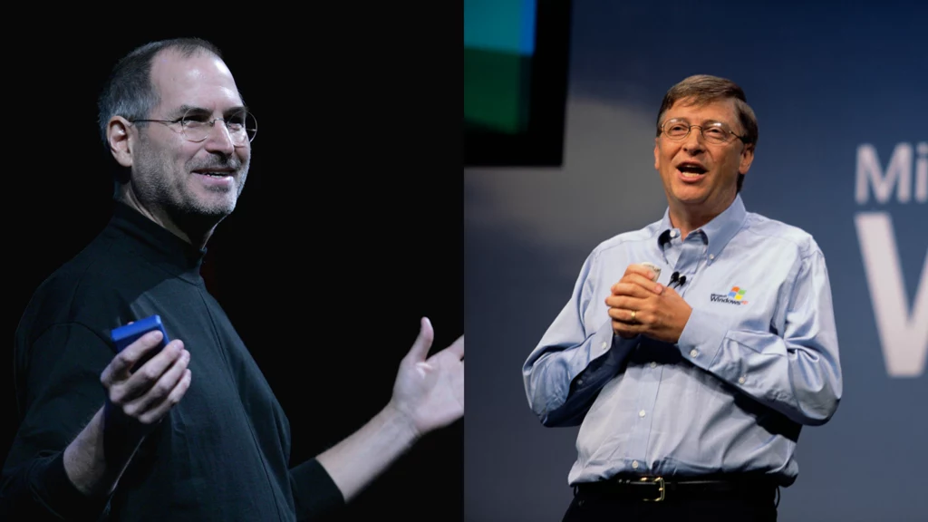 Steve Jobs i Bill Gates