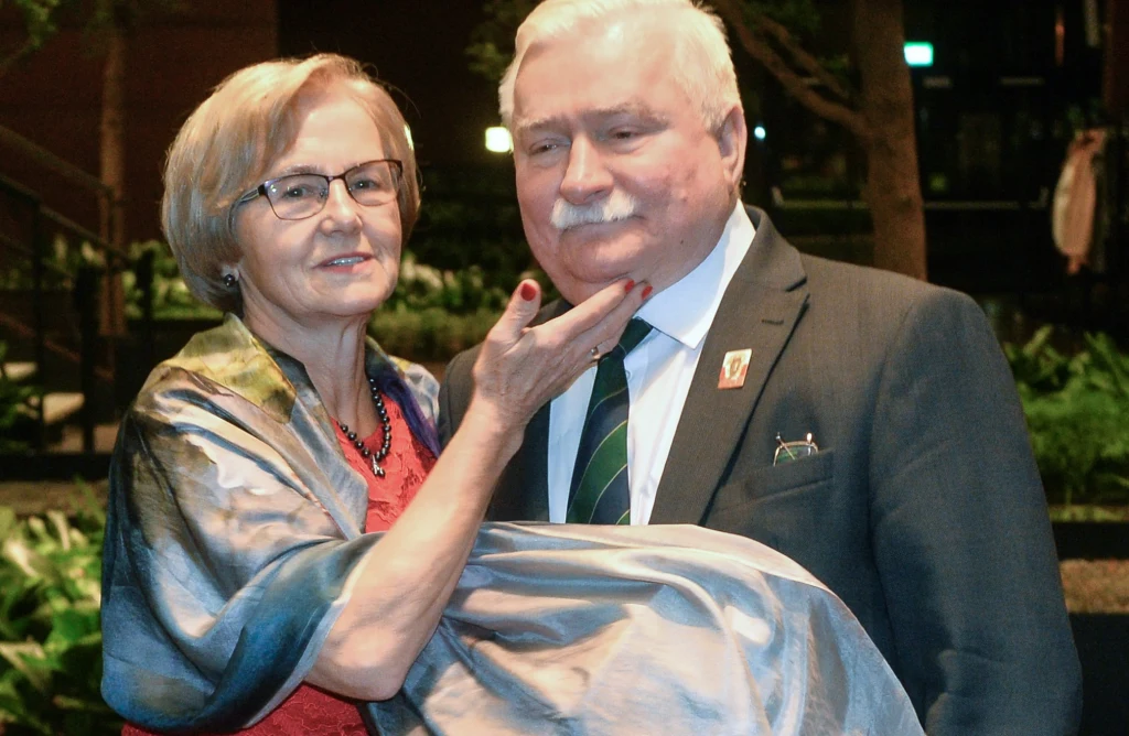 Danuta i Lech Wałęsa Danuta i Lech Wałęsa