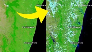 Cyklon Batsirai zalał Madagaskar. NASA udostępniła zdjęcia