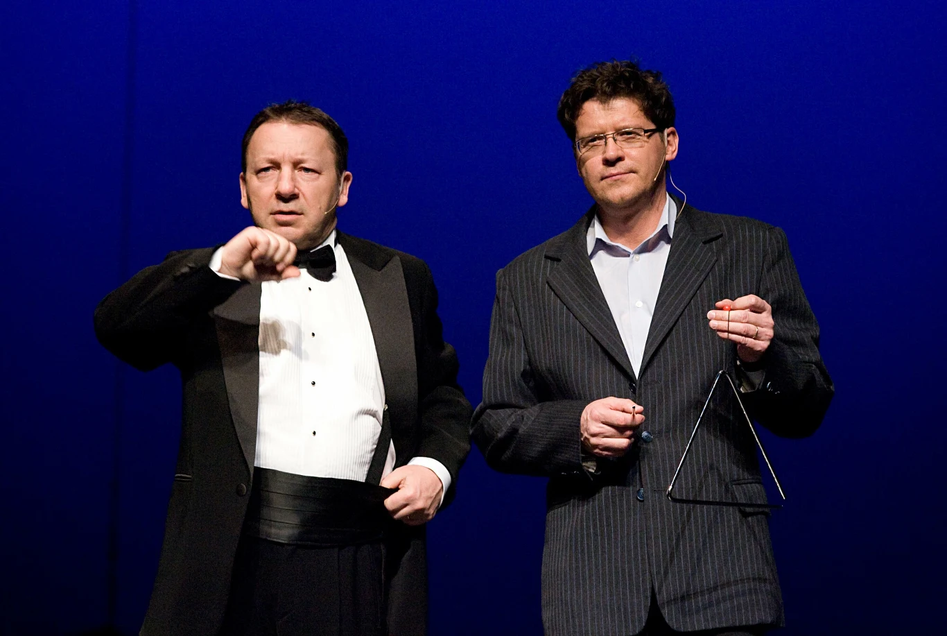 Wojciech Malajkat i Zbigniew Zamachowski Wojciech Malajkat i Zbigniew Zamachowski