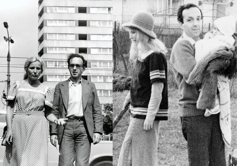 Agnieszka Osiecka i Daniel Passent Agnieszka Osiecka i Daniel Passent