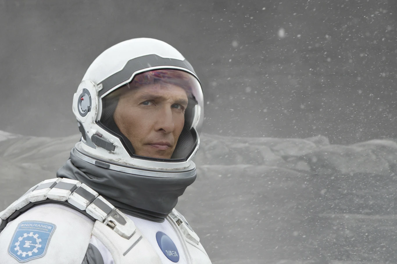 Matthew McConaughey w scenie z filmu "Interstellar"