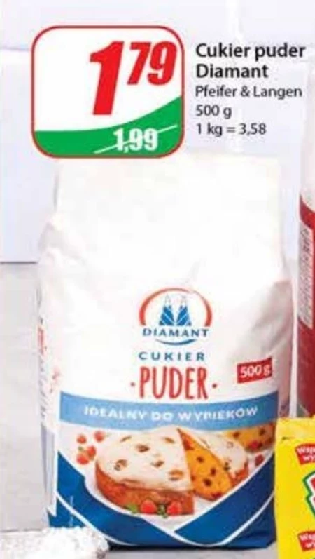 Diamant Cukier puder 500 g