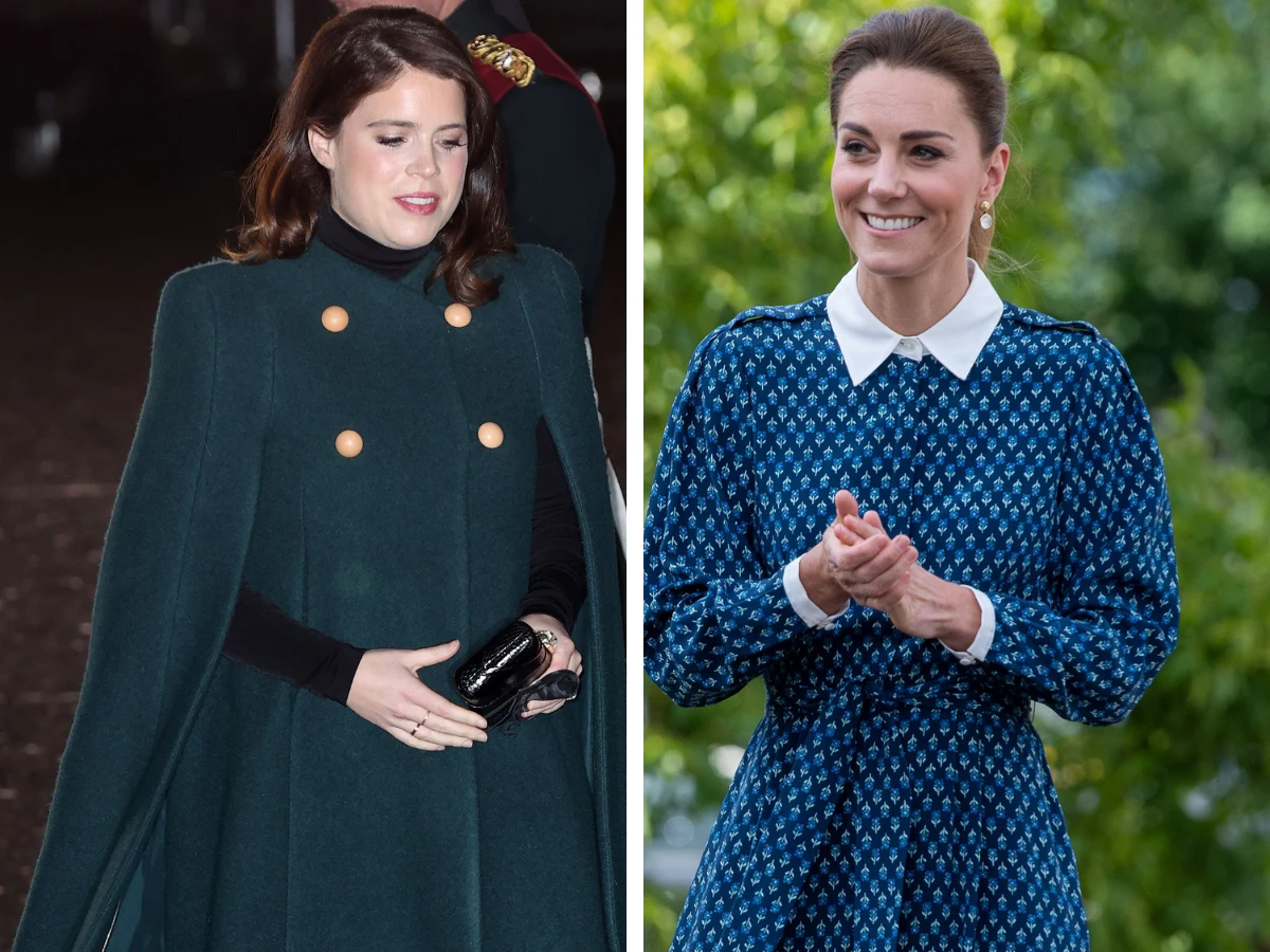 Księżna Kate i księżniczka Eugenia Księżna Kate i księżniczka Eugenia