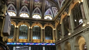 Sala notowań giełdy w Madrycie