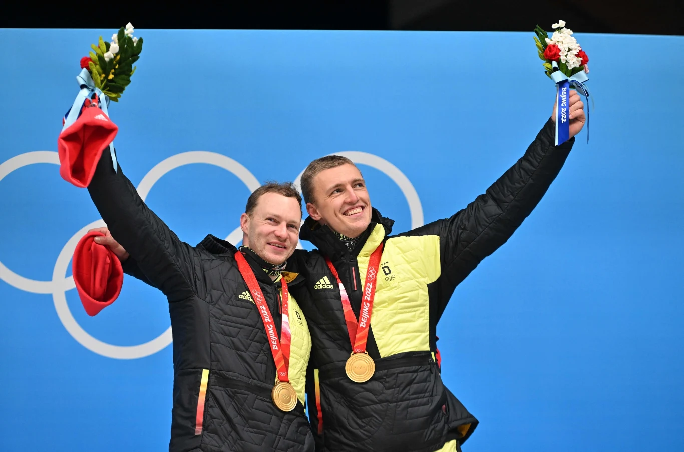 Francesco Friedrich (z lewej) i Thorsten Margis Francesco Friedrich (z lewej) i Thorsten Margis