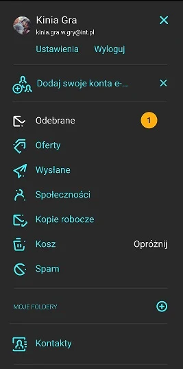 int apk ile wiadomości przy folderach int apk ile wiadomości przy folderach