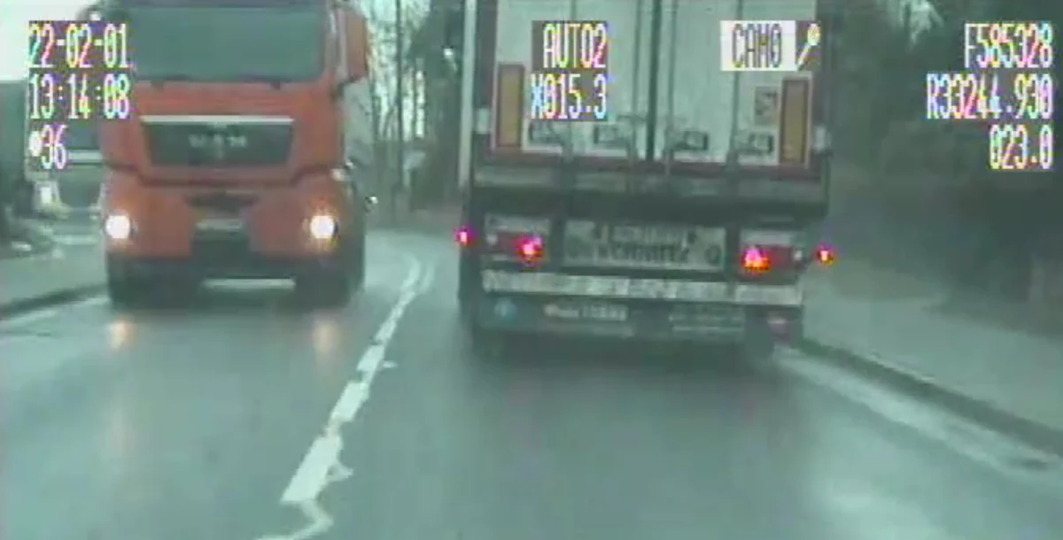 Policjanci z grupy Speed zatrzymali kierowcę ciężarówki Policjanci z grupy Speed zatrzymali kierowcę ciężarówki