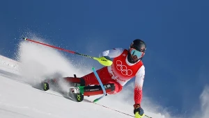 Michał Jasiczek podczas igrzysk Pekin 2022