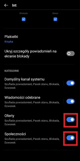 int apk powiadomienia