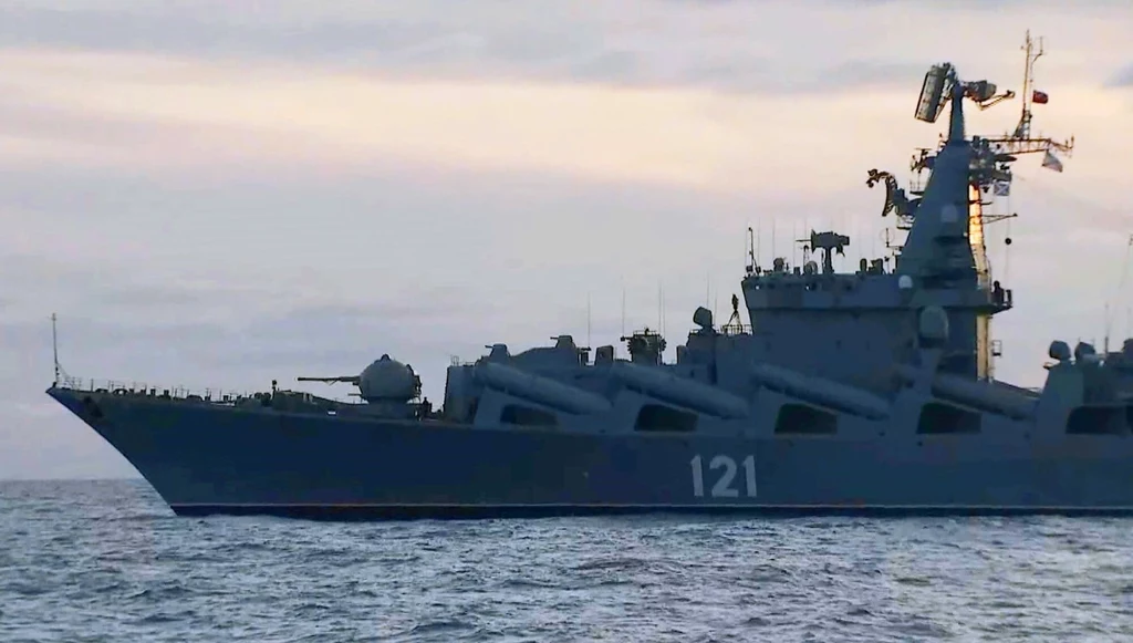 Krążownik rakietowy rosyjskiej marynarki wojennej Moskva Krążownik rakietowy rosyjskiej marynarki wojennej Moskva