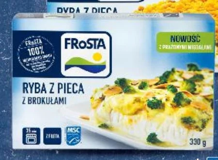 FRoSTA Ryba z pieca z brokułami 330 g