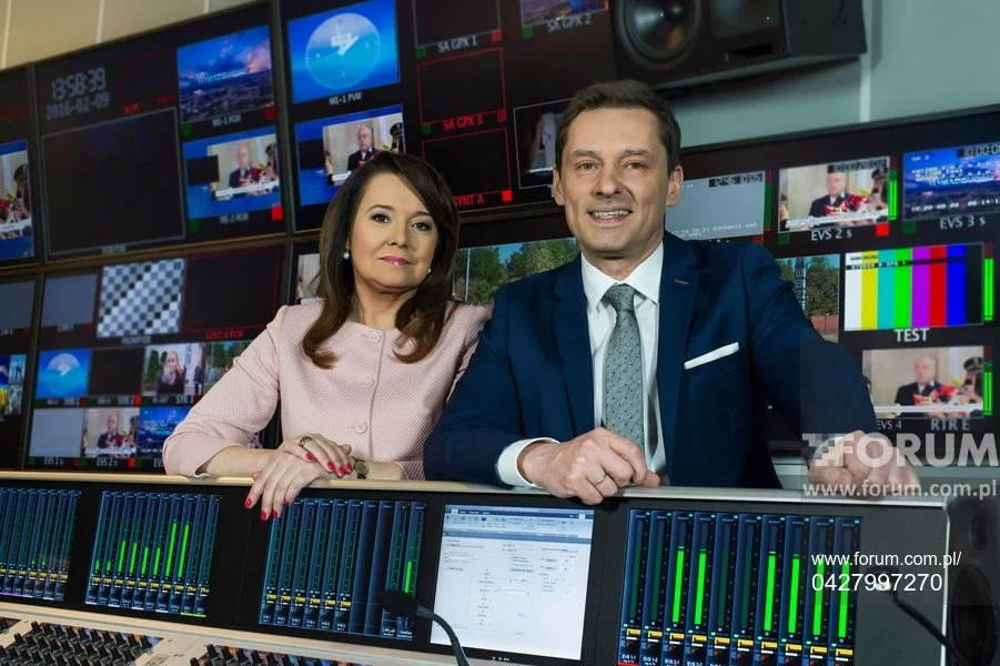 Danuta Holecka i Krzysztof Ziemiec