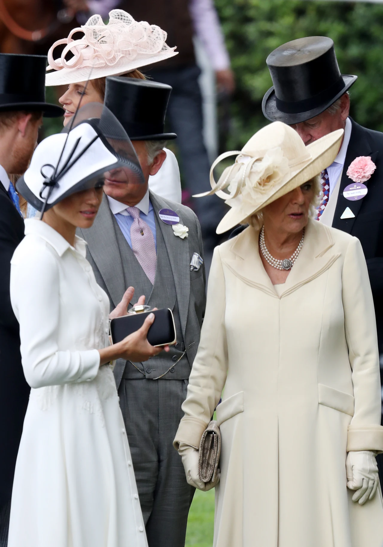 Księżna Camilla i Meghan Markle