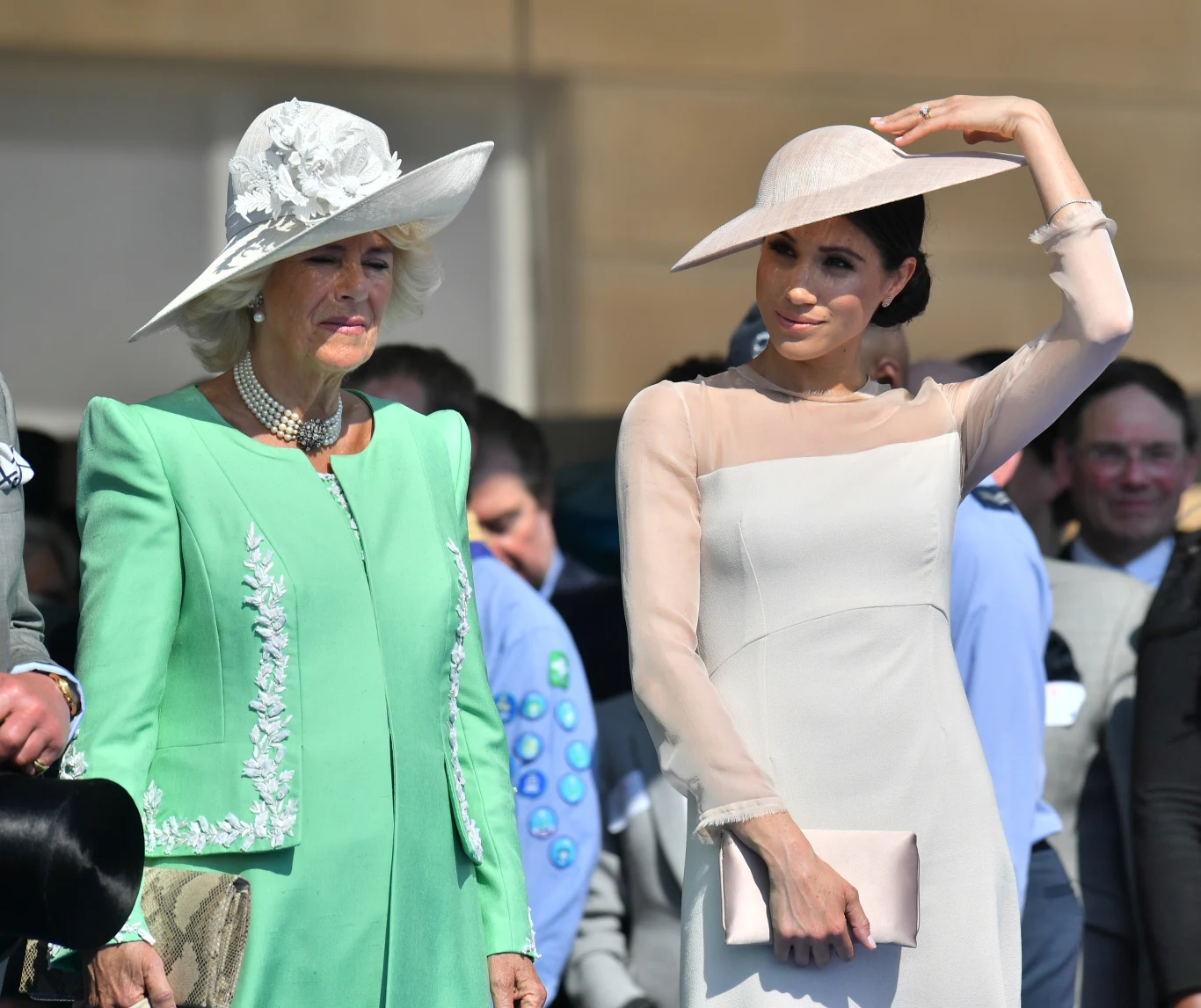 Księżna Camilla i Meghan Markle Księżna Camilla i Meghan Markle