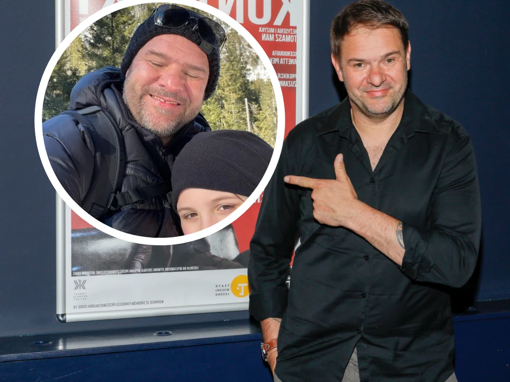Tomasz Karolak z synem na IG @tomasz_karolak_official/