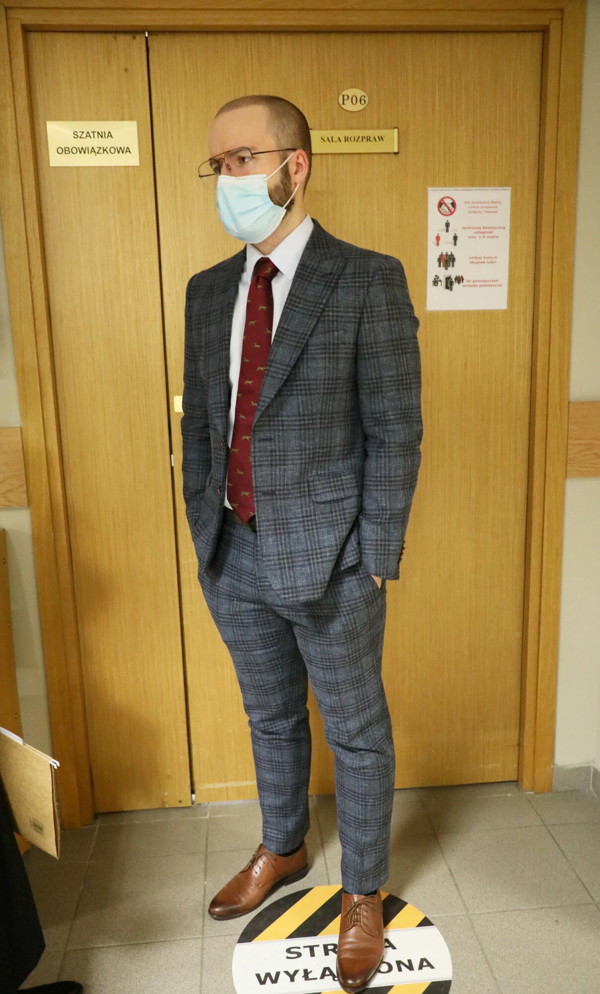 Bart Staszewski w sądzie nie doczekał się Magdy Ogórek