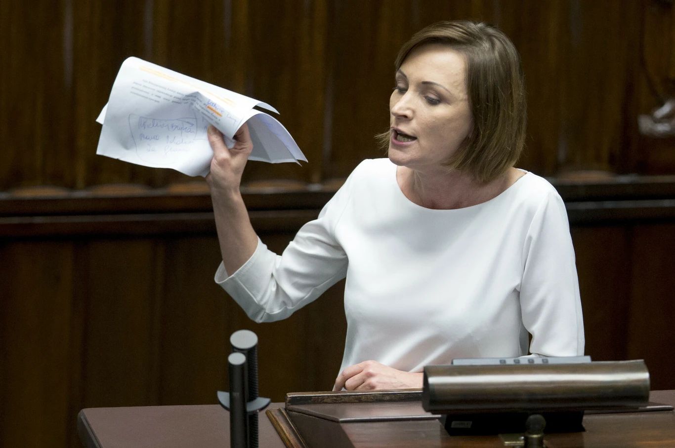 Joanna Augustynowska w Sejmie Joanna Augustynowska w Sejmie