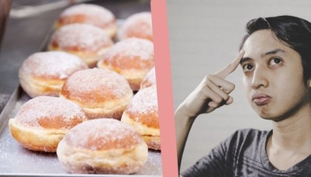 Składniki na pączki.