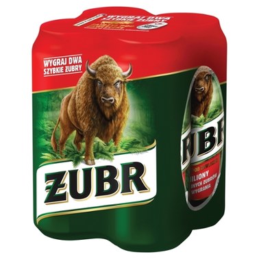 Żubr Piwo jasne 2 l (4 x 0,5 l) - 5