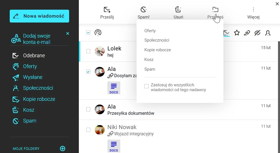 int gdzie przenieść int gdzie przenieść